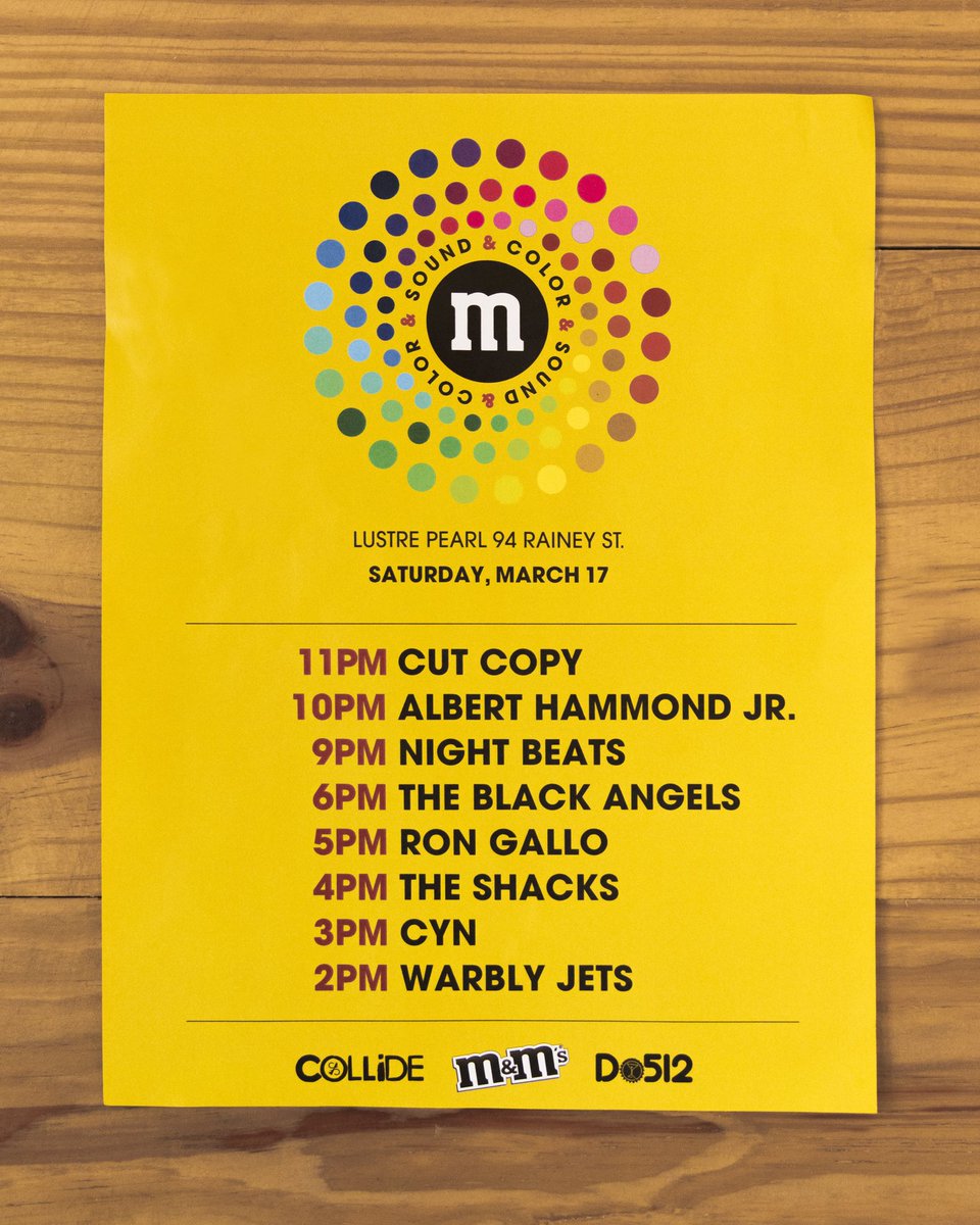 mmschocolate's tweet photo. Day 2 at #mmsxsw starts now! In Austin? Come hang at 94 Rainey St. At home? Check out our Instagram stories. #sxsw2018 https://t.co/6HBHYszAq5