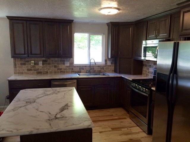 Did you know we can create custom cabinets and counters for your home? dillabaughsflooringamerica.com/products-cabin… #design