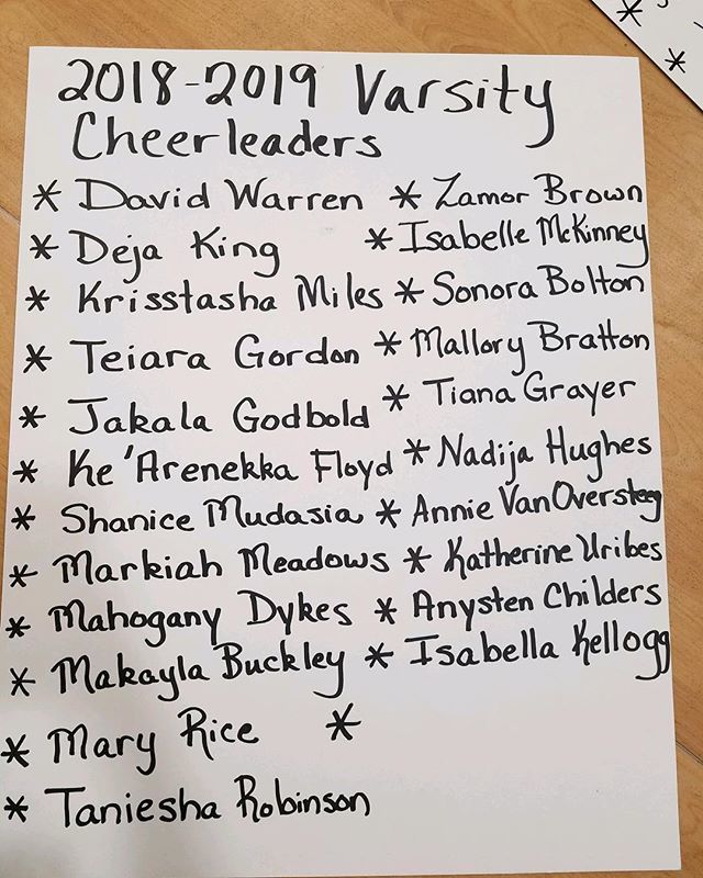HSJATrojans's tweet photo. Congrats Senior Trojan Cheerleaders! https://t.co/0uL6HYjwes https://t.co/Le4r68DRJA