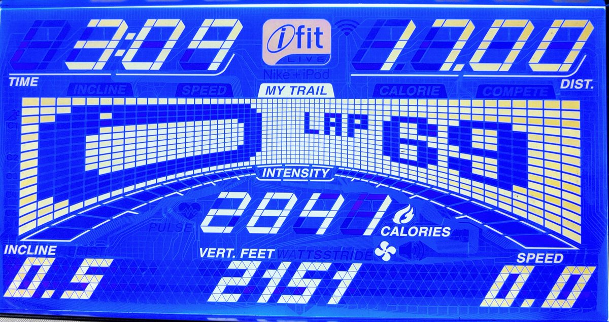 eontheedge's tweet photo. 10 half mile hill repeats at 8% grade and 17 miles...not too shabby on a t-mill #running #marathon #runtheblueridge https://t.co/uGeznWB7zm