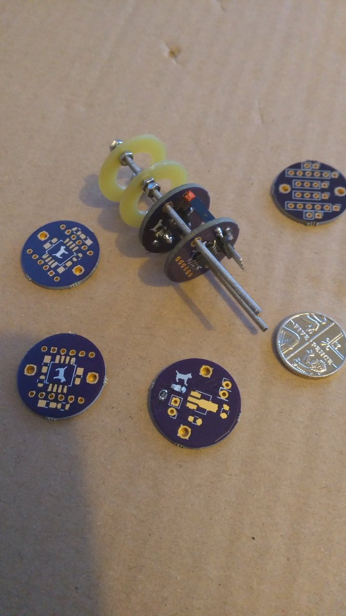 concreted0g's tweet photo. So in all the excitement of yesterday's #GoMLaunch I totally forgot to stick my #opensource #pcb stuff on the show and tell! Doh! https://t.co/YvZPDFNvQb