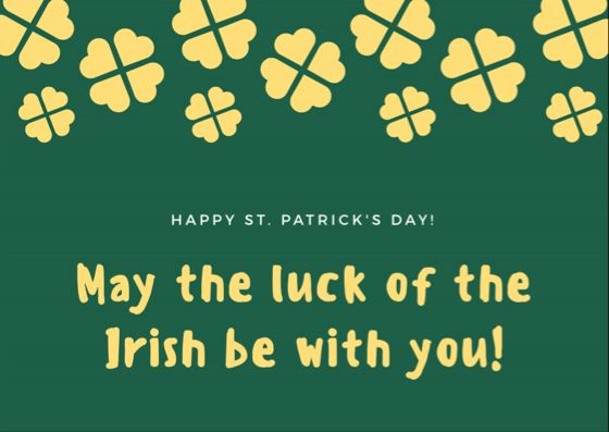 Happy #StPatricksDay https://t.co/kzOOjHN7Cs