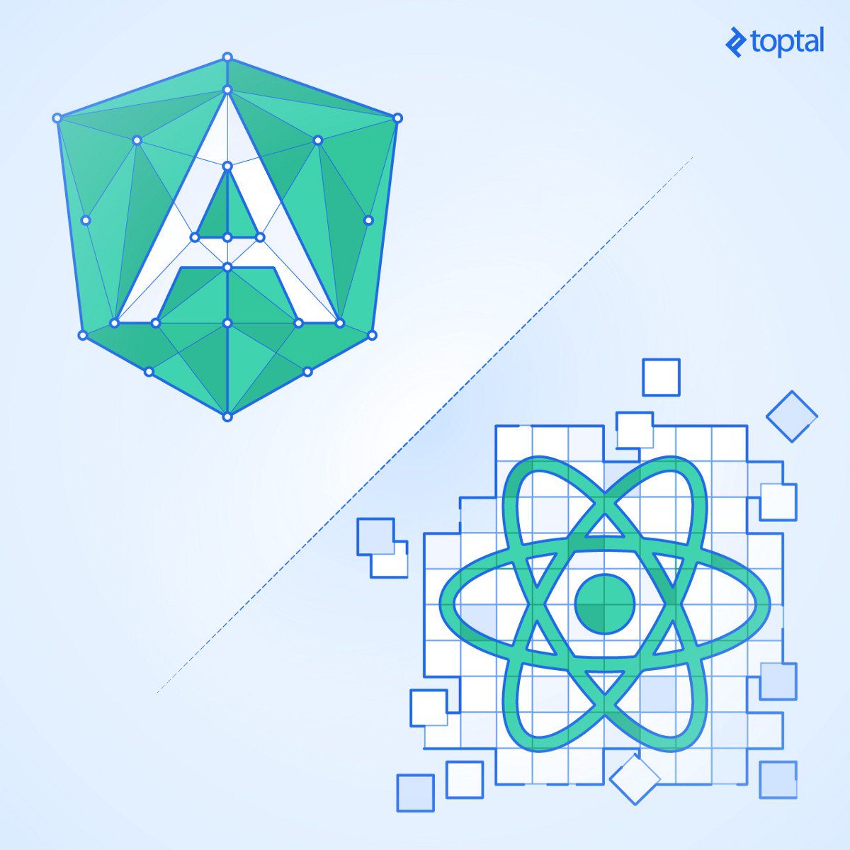 datreeio's tweet image. Angular vs. React: Which is better for web wevelopment? Via @BrandonMorelli #angular #react dtr.ee/2GBxhfT