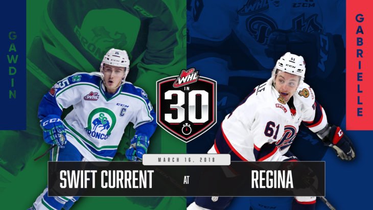 TheWHL's tweet photo. Missed this week's episode of #WHLin30? Have no fear! View all the action between the @SCBroncos and @WHLPats online right now!

WATCH 📽️ | https://t.co/5lXUrWEKuF https://t.co/WCc8bfZNkO