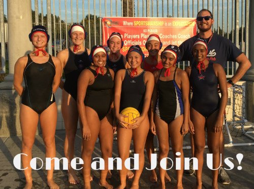 Girls - play water polo with your friends and build your skills while having fun! Free trial, and learn more: patriotaquatics.org