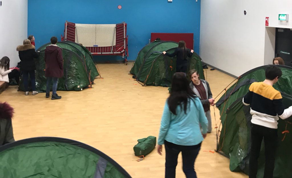 DlsHumanities's tweet photo. Well done to our 102 @DLS_StHelens @DofENorth Bronze students for being amazing at their @DofE expedition training session - learning how to correctly put up (&amp; pack away!) their tents, 1st aid skills, making use of their eDofE accounts, as well looking at good menu options https://t.co/JANnjSi7dA