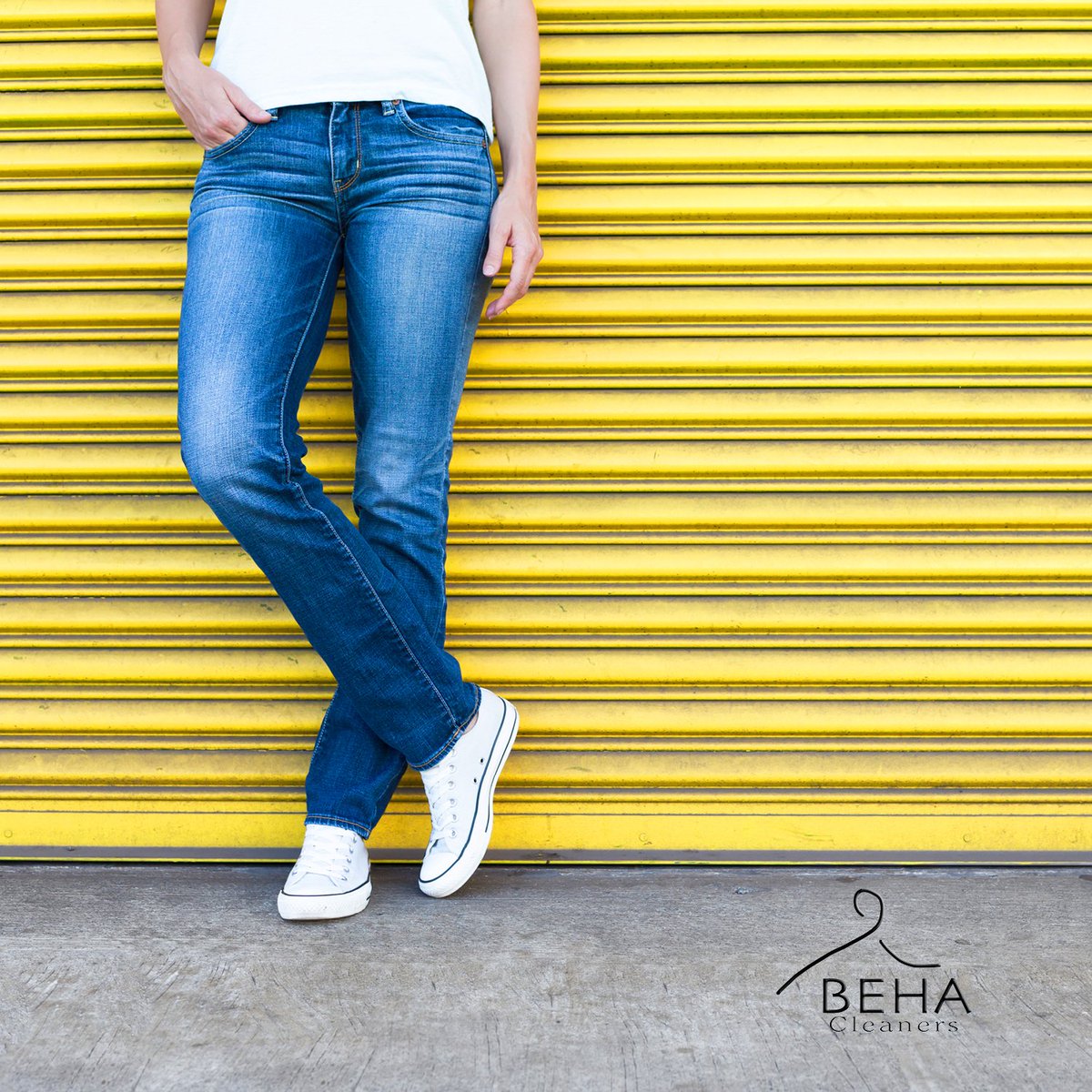 BehaCleaners's tweet photo. There’s nothing like a perfect pair of jeans. We can care for your jeans and the rest of your wardrobe as well! https://t.co/SyWKOaMYgU https://t.co/GdGe6W8mbf