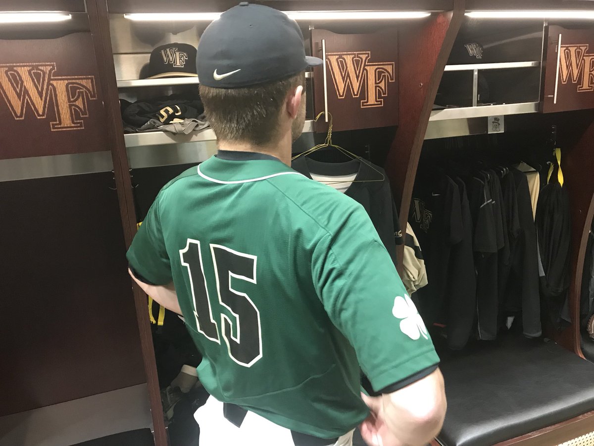 wake forest baseball jersey