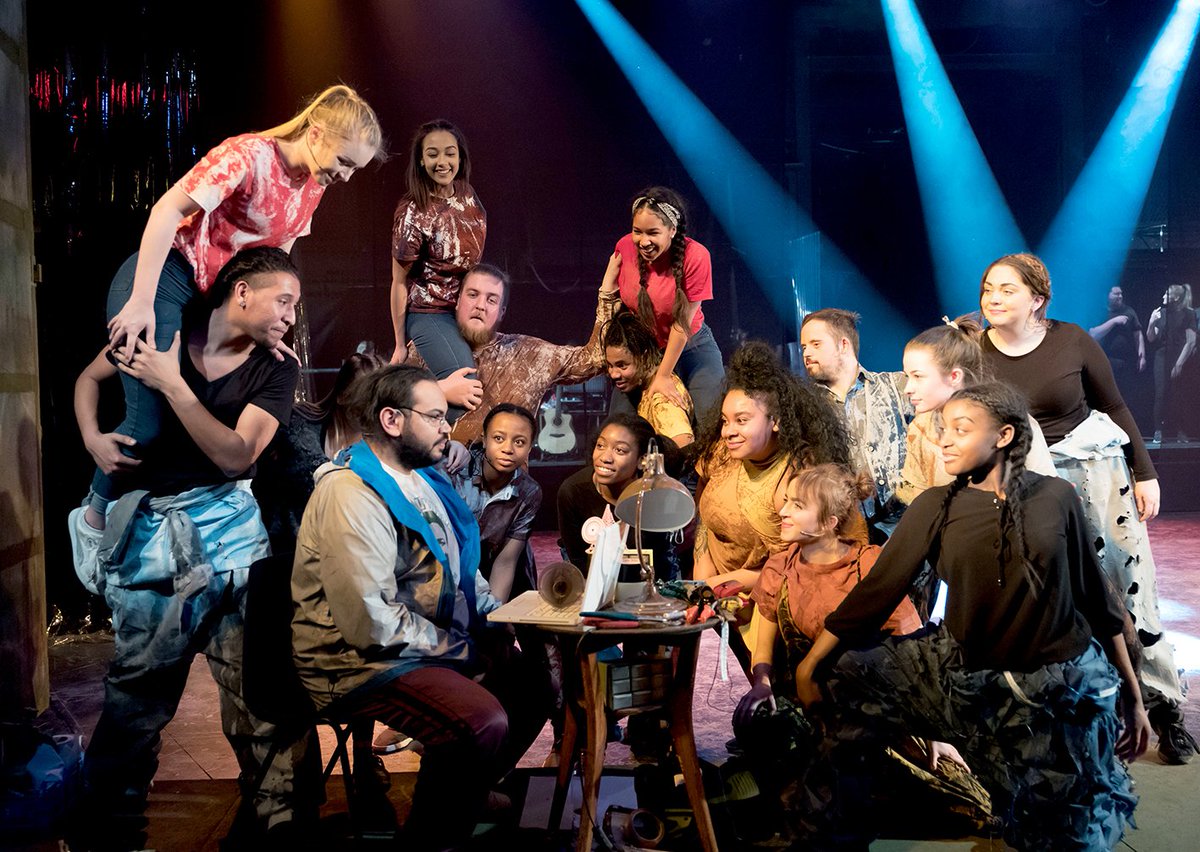 Chickenshed_Edu's tweet photo. Chickenshed is not just your local theatre. Chickenshed also offers the unique opportunity to learn and perform in a professional working theatre. Our students are currently performing in 'Don't Stop Thinking About Tomorrow' #CSDontStop https://t.co/KmvxuBU3E1