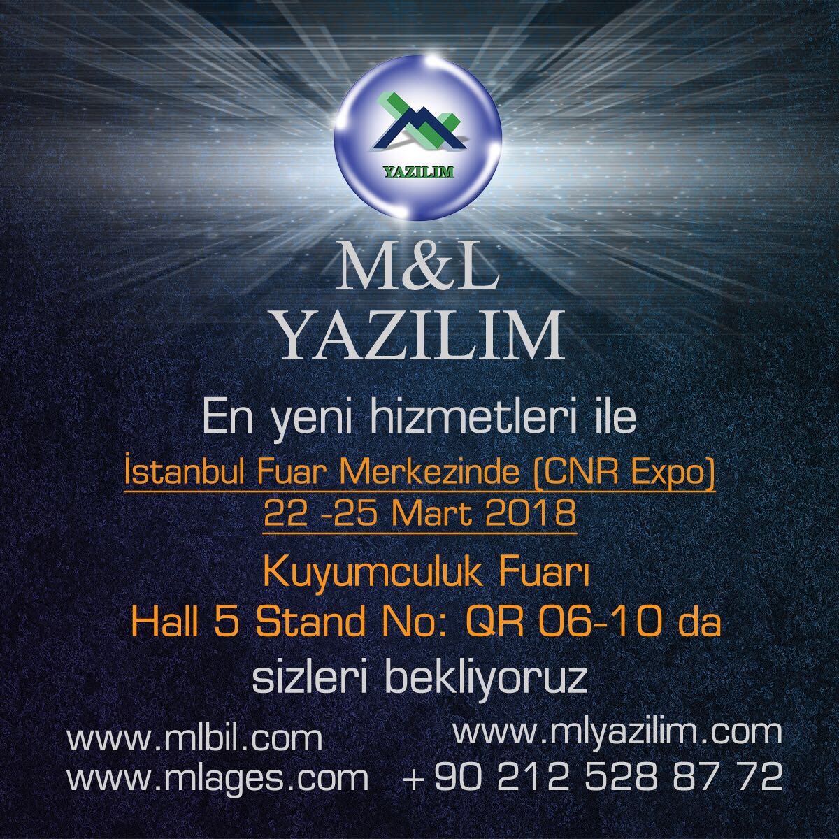 LevenTSekban's tweet image. M&amp;amp;L Yazılım Kuyumculuk Fuarı ve Kuyumculuk Sektörü ,
Sektöre Faydalı Ürünler Konulu 
Fuar Tanıtım amaçlı TVProgramı

İyi Seyirler

youtu.be/7zFgfnWPcmU

22-25 Mart İstanbul Jewellery Show da Buluşalım.

Levent Sekban

M&amp;amp;L Yazılım CEO #MLYazılım