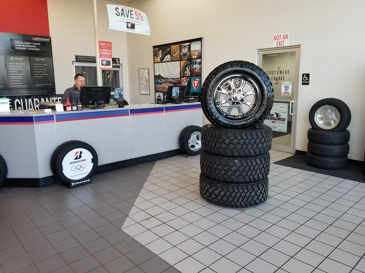 AndyPytlak's tweet photo. Epic event weekend sale, up to $200 off on select tires when you buy 4. @FirestoneAuto @FirestoneTires #Rochester Find your Destination! https://t.co/Vcs89jRljn