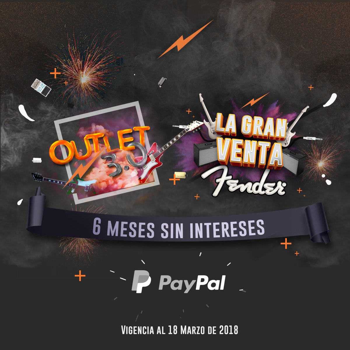 ¿Ya aprovechaste nuestras promociones? 🔥🔥🔥

Terminan mañana 18 de Marzo, no las dejes pasar !

• Outlet 3.0  goo.gl/rCAM7k
• La Gran Venta Fender goo.gl/s71fbq
• 6 MSI 😉🎸🎛