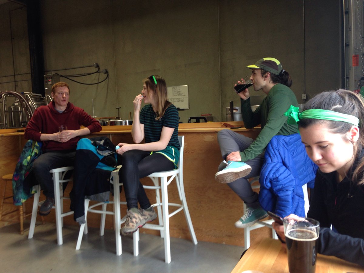 Starting <a href="/BentStickBeer/">Bent Stick Brewing</a> we are trekking on foot to <a href="/townsquarebrew/">Town Square Brewing</a> by way of <a href="/YellowheadBeer/">Yellowhead Brewery</a> <a href="/SituationBeer/">Situation Brewing Co</a> <a href="/BlindEnthusiasm/">BlindEnthusiasmBeer</a> . 25kms wish us luck! #seekingbeervana #visionzero #yeg #yegbeer