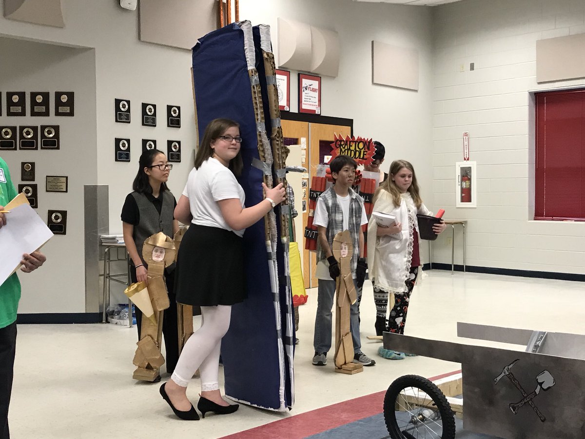 dhartley60's tweet photo. @Mrs_Zimmerman @graftonms @YCSD Team GMS OM Regional performance...go Clippers go!!@RiceThatRuns @leadegriffin https://t.co/9vgsQYymQu