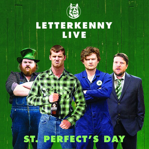 bluecanoe2010's tweet photo. @LetterkenneyProb All ready for #StPerfectsDay with @gambitml at #LetterkennyLive @BudGardens #PitterPatter #Cravetv #PuppersPremiumLager StPatricksDay2018 https://t.co/1aFJgYyiu3