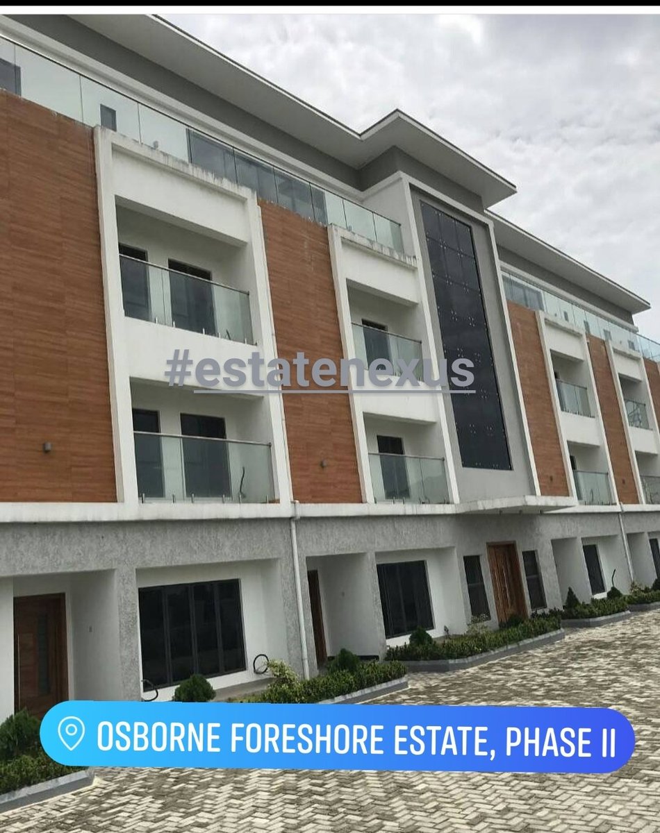 estatenexusng's tweet photo. New Property of the Week: NGN120Million

New Four(4) bedroom #TERRACEHOUSE in OSBORNE FORESHORE PHASE TWO, ikoyi, Lagos #Nigeria
 Call/ Whats App : +234 8074670547 

#Residential #Marketing #business #Salesforce #CEEC #UCLdraw #Djsose #LagosLandUseCharge #Lagos #Townhouse https://t.co/PtunSngTjT
