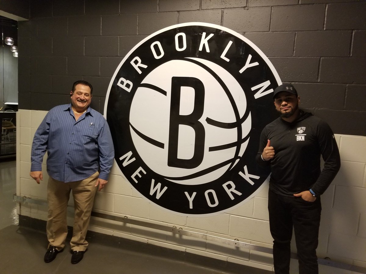 JohnLukeNYC's tweet image. #RepBrooklyn @barclayscenter Wathching The @BrooklynNets 
#GoNets