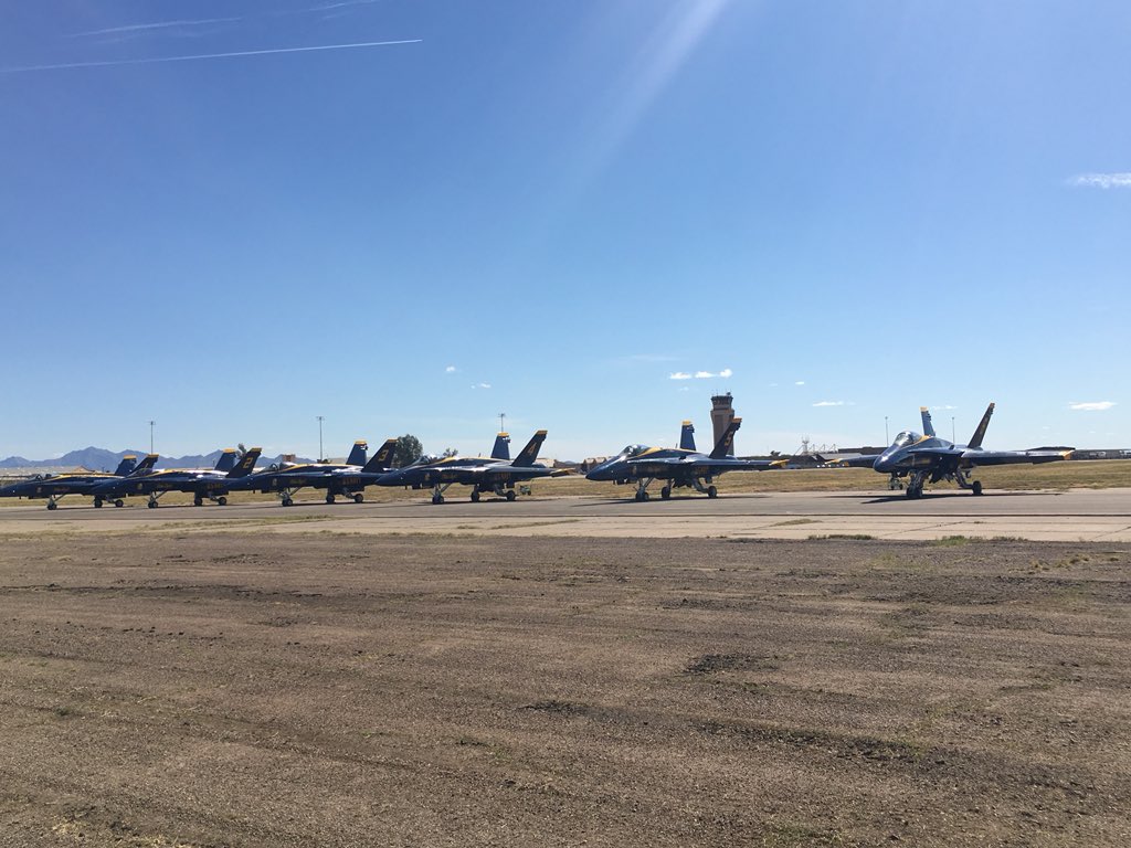 Blue Angels! #lukeairforcebase