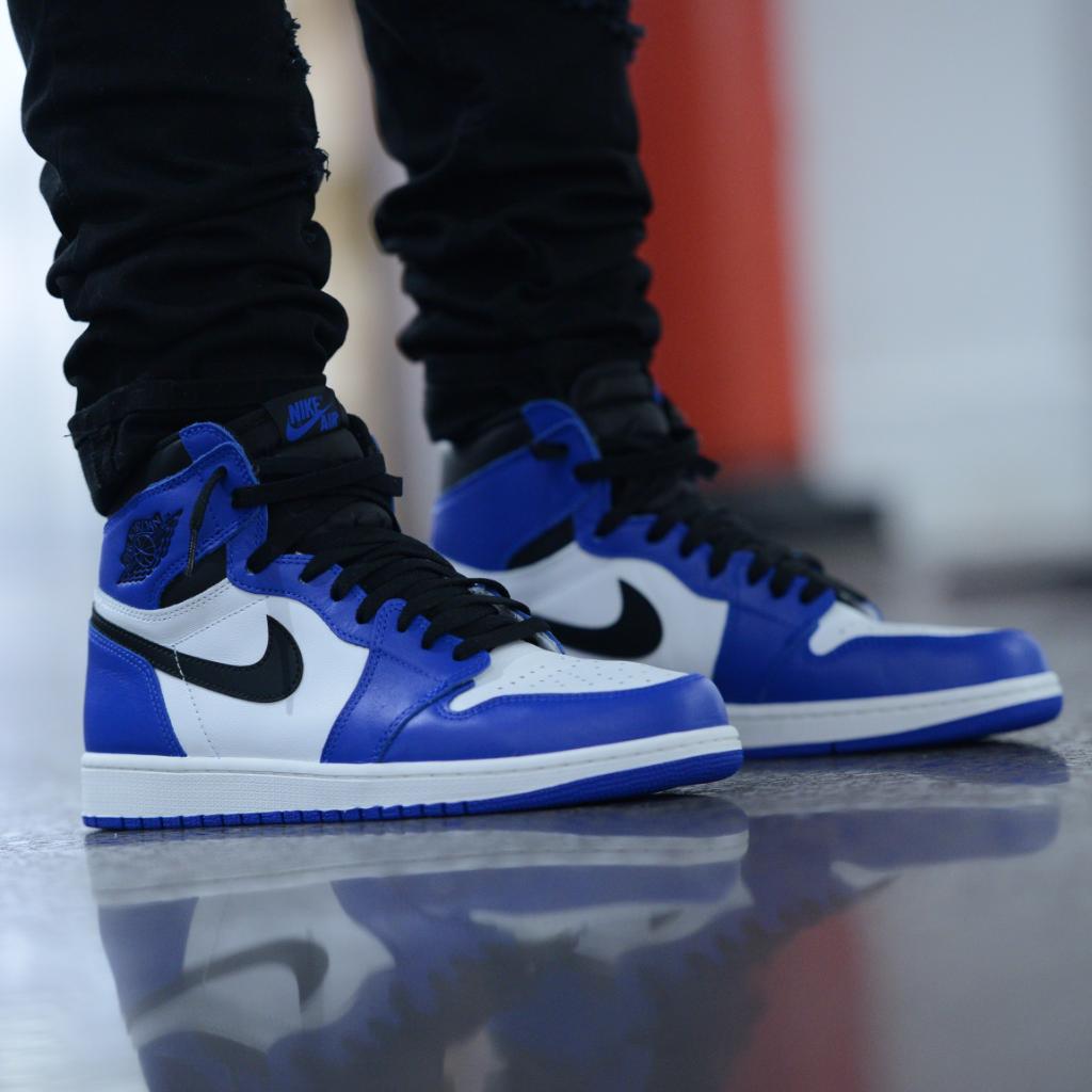 jordan 1 white royal foot locker