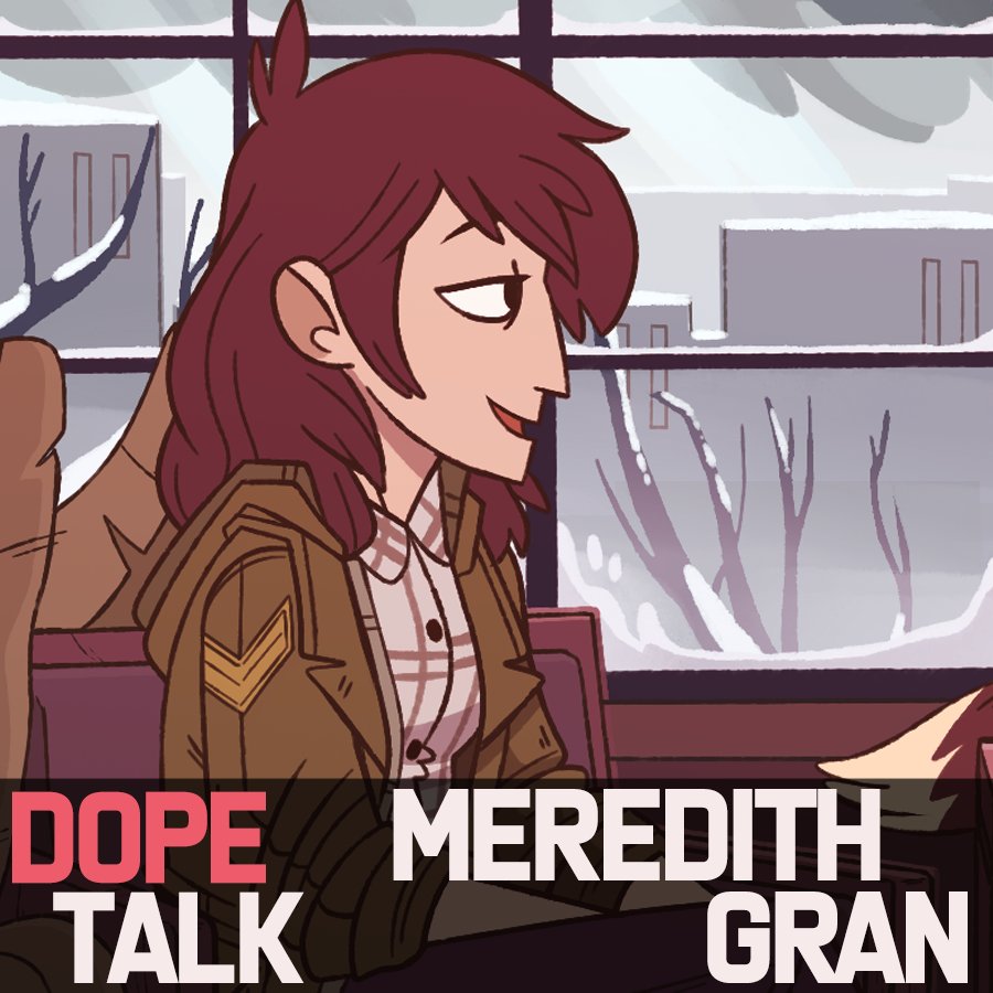 Hey punks, <a href="/granulac/">Meredith Gran</a> episode is up over on soundcloud rn if you wanna check it out! The youtube release will be up shortlyyyyy.
soundcloud.com/dopetalkradio/…
