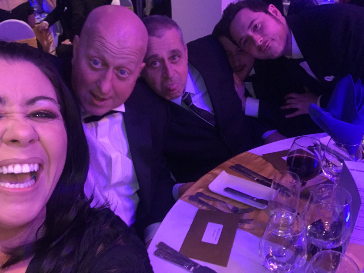 Having a ball with <a href="/tynesideexpress/">Tyneside Express Transport</a>  at the #TPNawards2018.
