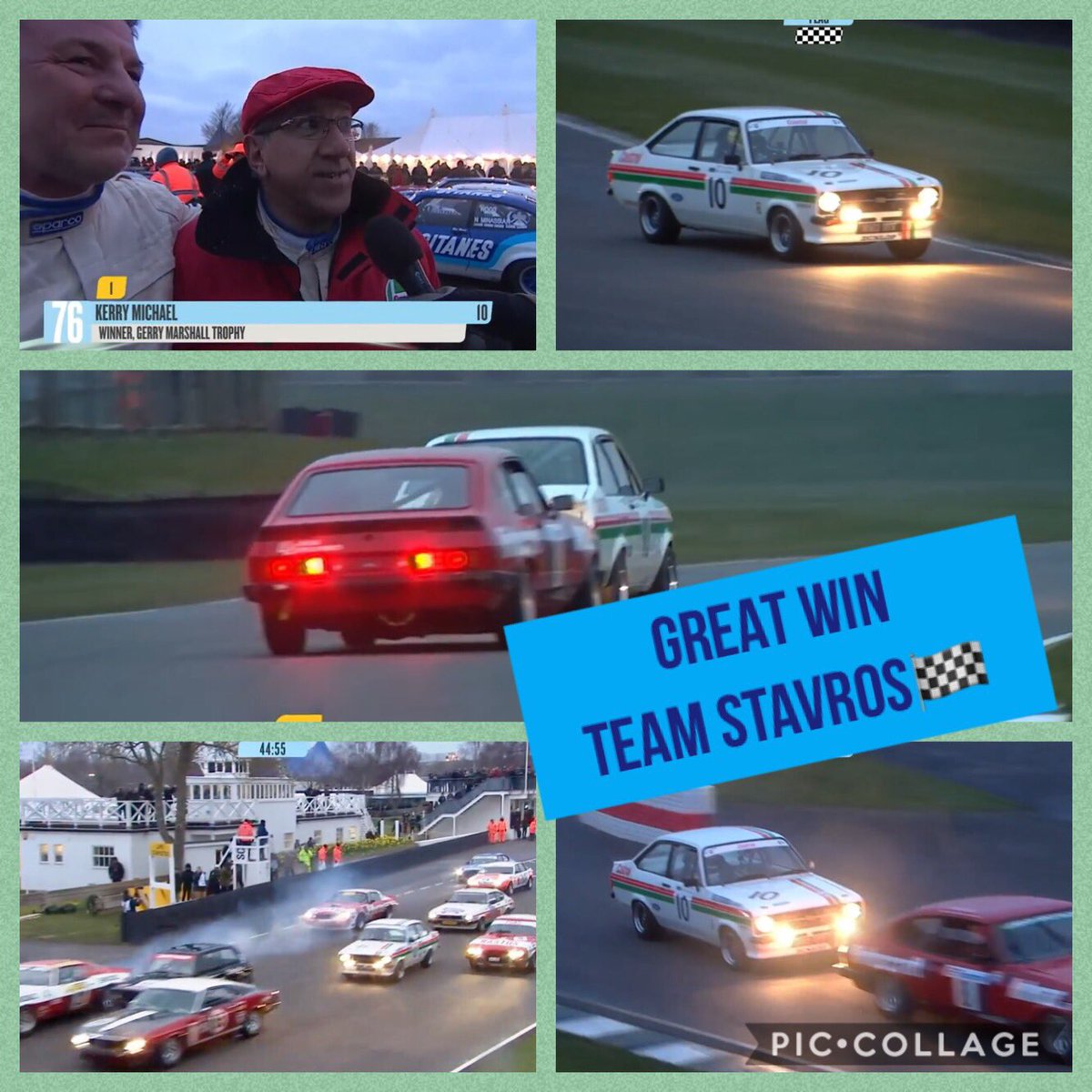 pmcounty's tweet photo. @GrandPierWeston @markblundellf1 #76MM  #GerryMarshsllTrophy #Victorious https://t.co/QymFCGUCPb