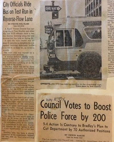 MayorTomBradle3's tweet image. #busride #reverseflow #LosAngeles