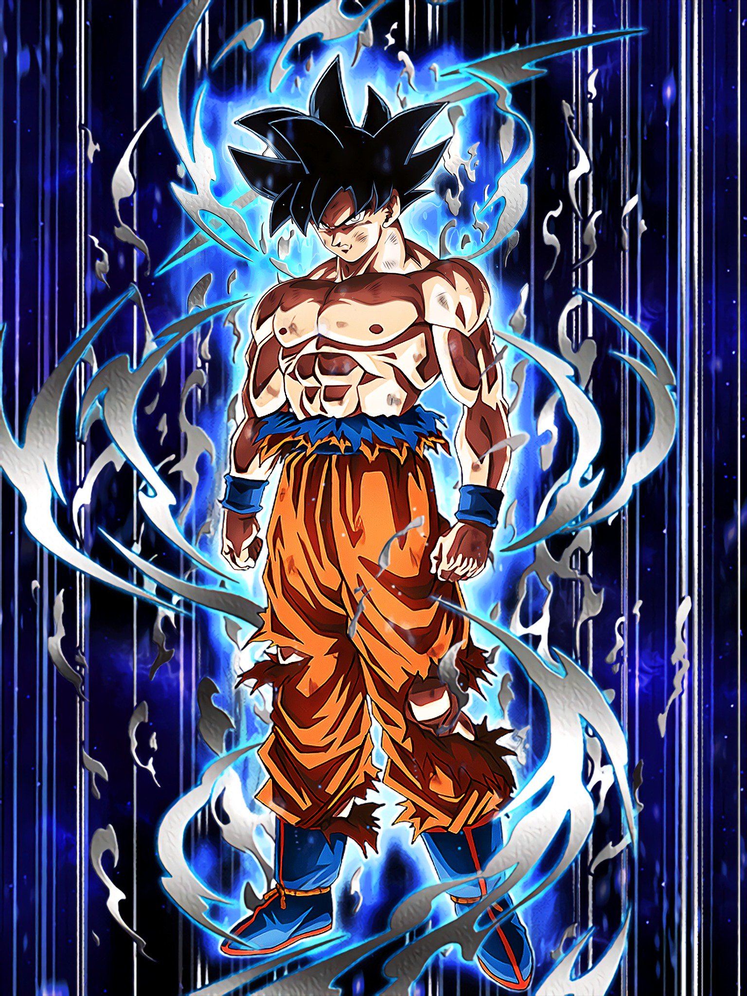 John Dokkanbattle A Surging New Power Goku Ultra Instinct Sign Character Image Hd Version ドッカンバトル 新たな力の脈動 孫悟空 身勝手の極意 兆 Dokkanbattleglobal Dokkanbattlejp Dragonballsuper Dragonballsuper130