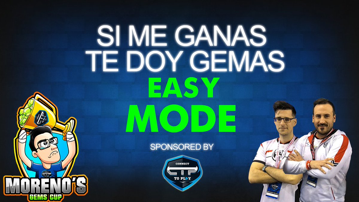 RevolAimar's tweet photo. En 30M⏲️
SI ME GANAS TE DOY GEMAS (EASY MODE)
-Consigue tu pase / 150€ Prize Pool
-Para participar en directo:
-Suscribirse a mi canal de Youtube
-Seguir en Twitter a @ReVoLAimaR @ConnectToPlayES
-Hacer RT a este Tweet y poner tu nombre del  juego!
📽️https://t.co/GmzEoiarcC https://t.co/cBzmb4rhaI