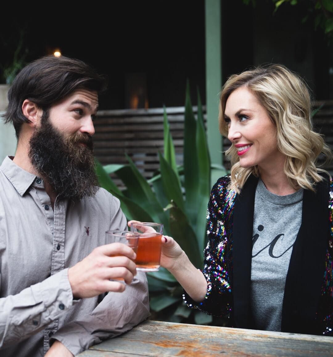 Cheers to having a babe wife who keeps on keeping on.
