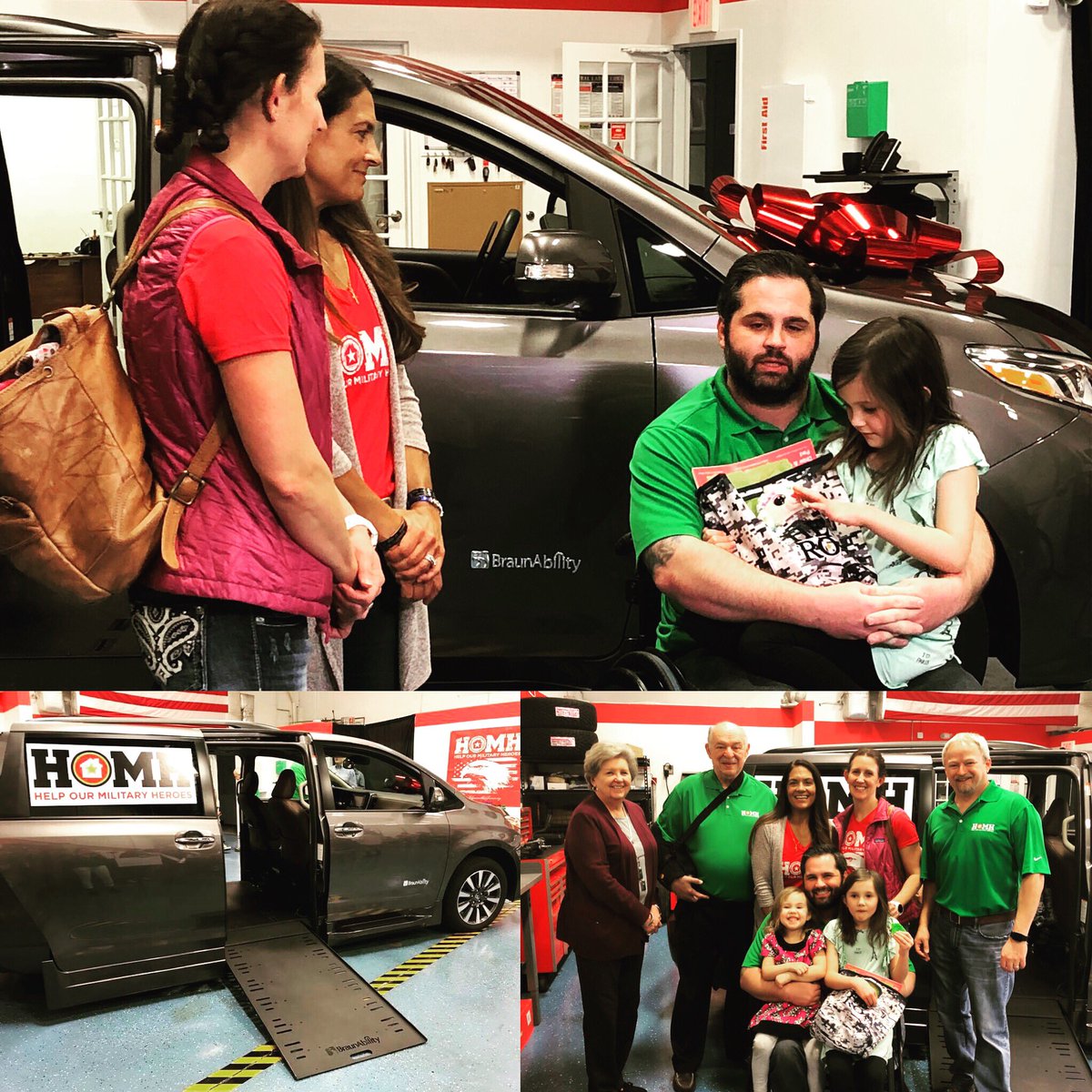 homheroes's tweet photo. #HOMH awarded 2 new ♿️accessible minivans at #DRCE in #VIRGINIA today. #since2009 #100percentnonprofit #military #rehabdrivers #keystofreedom https://t.co/8cfTdU2kMn