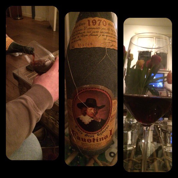 EsthervanderW's tweet photo. Wat deed jij in 1970? Wij drinken wijn van druiven uit 1970. #wijnhuisdenboer https://t.co/WhkVKakrIL
