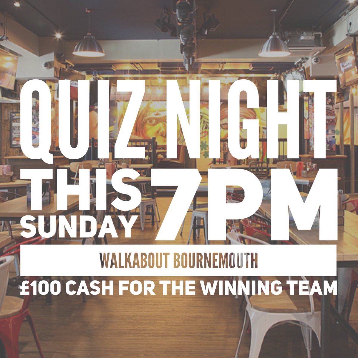BUFalcons's tweet image. Don’t forget that we’re hosting our farewell quiz, tomorrow, @WalkaboutBourno. With £100 in cold, hard cash up for grabs it’s one not to be missed. See you there! 📝