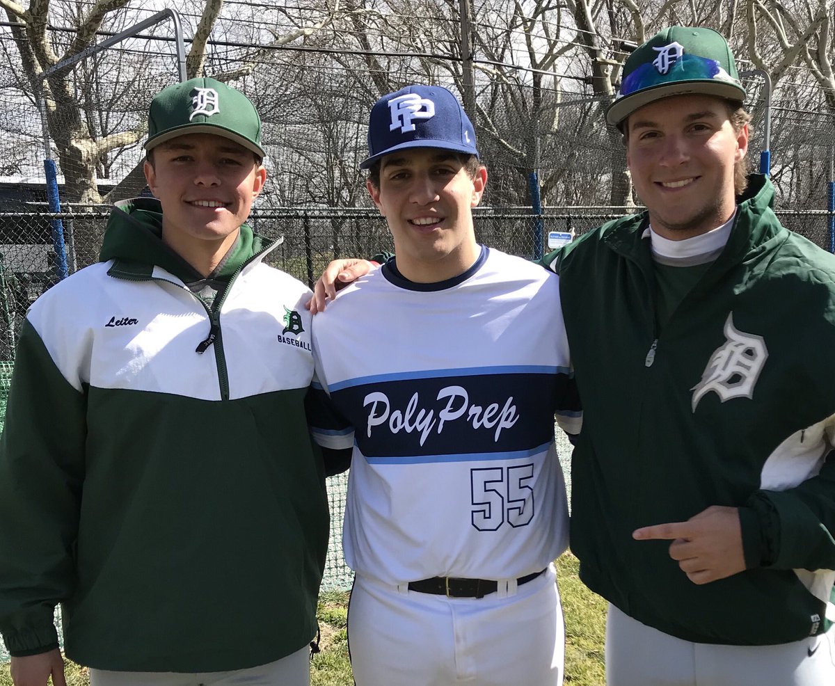 Battery mates during the summer, opponents for  high school season. Poly Prep vs Delbarton Baseball.   <a href="/arsenalbaseball/">Tri-State Arsenal</a> <a href="/PolyBlueDevils/">Poly Blue Devils</a> <a href="/DelbyBaseball/">Delbarton Baseball</a> <a href="/MRoves44/">M Roves</a> @Al_Leiter22 <a href="/ShawnRapp7/">Shawn Rapp</a> @JL31T <a href="/dacuna18/">Angelo D'Acunto</a> #northeast baseball