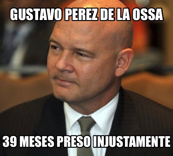EMC_29's tweet image. NO existe riesgo ni peligro de fuga, ni mucho menos se trata de un hombre peligroso, YA ES HORA Q TRIBUNAL SUPERIOR aplique principio de #proporcionalidad #DDHH #EstadodeSalud y deje de aplicar la medida más severa a @gustavoperezpma UN CAMBIO y #LIBERTAD es su #DER. @JCTapiaLMB