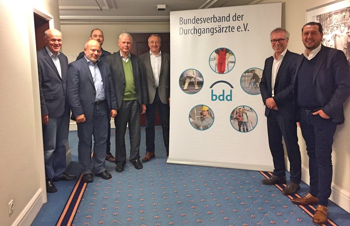 Gesamtvorstandstreffen des Bundesverbandes der D-Ärzte in Köln - ein voller Erfolg.