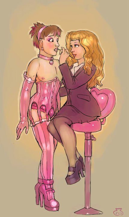 Drunk sissy lingerie futa