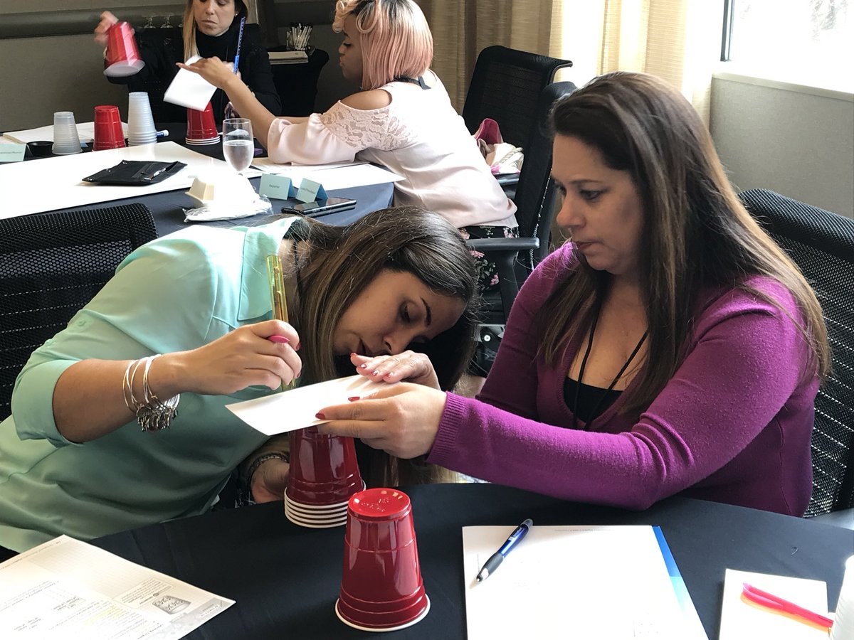 MrsKatieSheets's tweet photo. Hands on learning happening at NFI! #SpringBoardPL #SBNationalFaculty #Mathlanta @DougSBoard https://t.co/6jAGa4L5BV