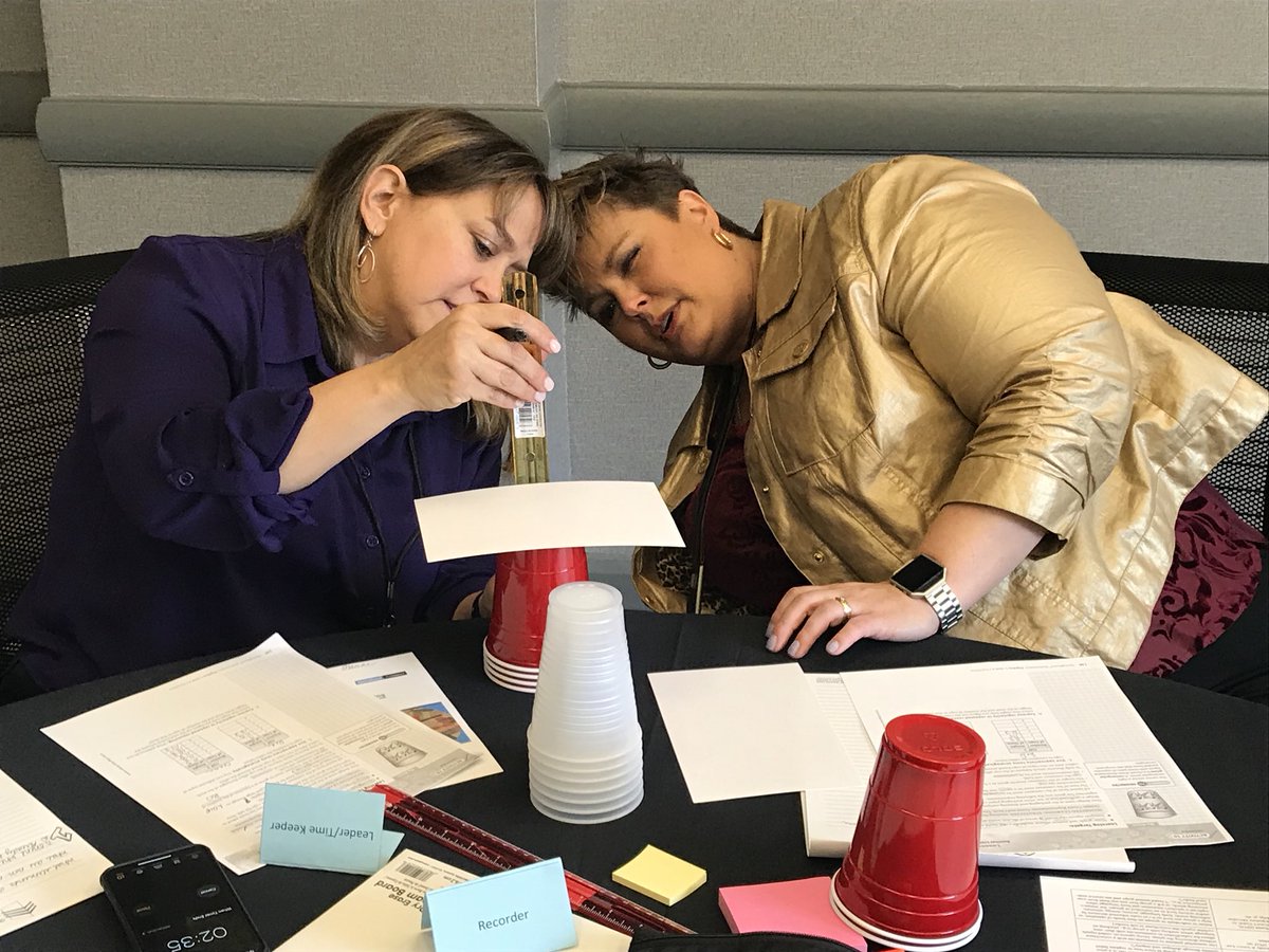 MrsKatieSheets's tweet photo. Hands on learning happening at NFI! #SpringBoardPL #SBNationalFaculty #Mathlanta @DougSBoard https://t.co/6jAGa4L5BV