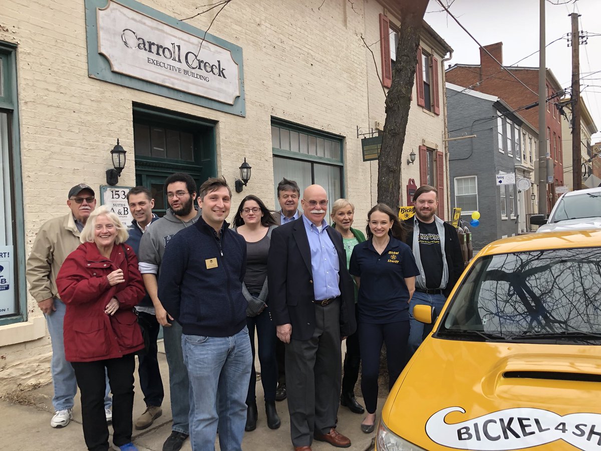 KWBickel's tweet image. Thanks to everyone for stopping by the Bickel for Sheriff office (and donating!) today. Anytime you see the “OPEN” sign lighted up at 151 W Patrick, you can stop in for campaign materials!