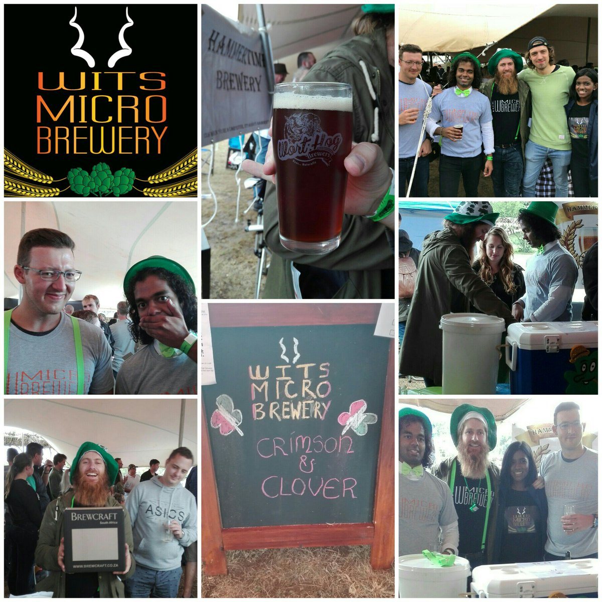 Happy St Patrick's Day from the Wits Micro Brewery! #StPatricksDay #craftbeer #BEER #StPaddy #warthogssummerbeerfestival