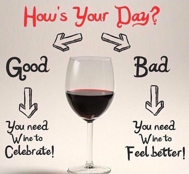 Anyway, wine is the best choice!

#cheers #winejob #winegeek #winelover #Ginasommelier