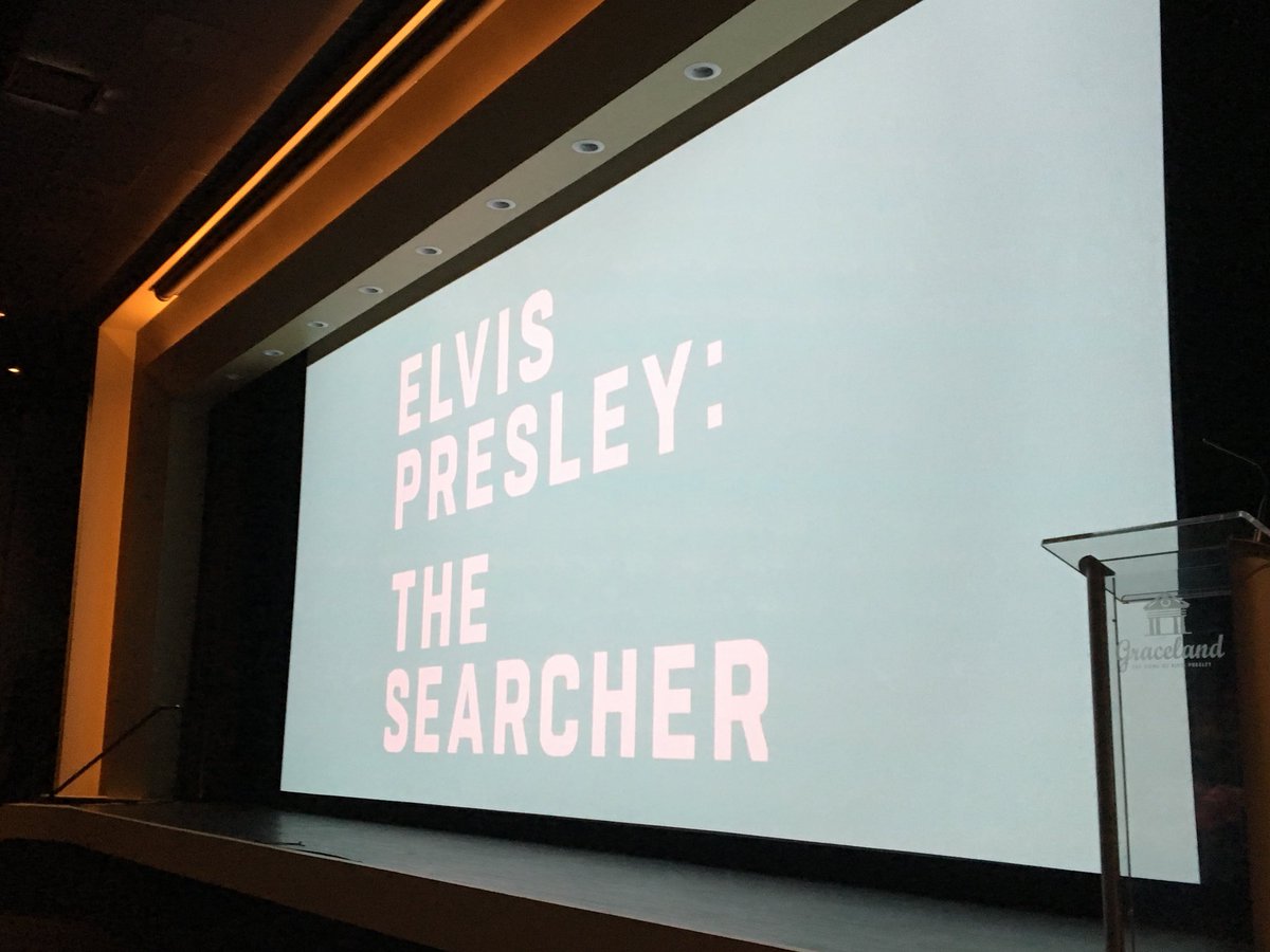 Today at <a href="/GHGraceland/">The Guest House at Graceland</a>: screening “Elvis Presley: The Searcher” w/Producer Kary Antholis, Legendary Music Producer David Porter, Director Thom Zimny, Executive Producers Priscilla Presley and Jerry Schilling, &amp; Sony Music’s John Jackson. Watch the film 4/14 on <a href="/HBO/">HBO</a>!