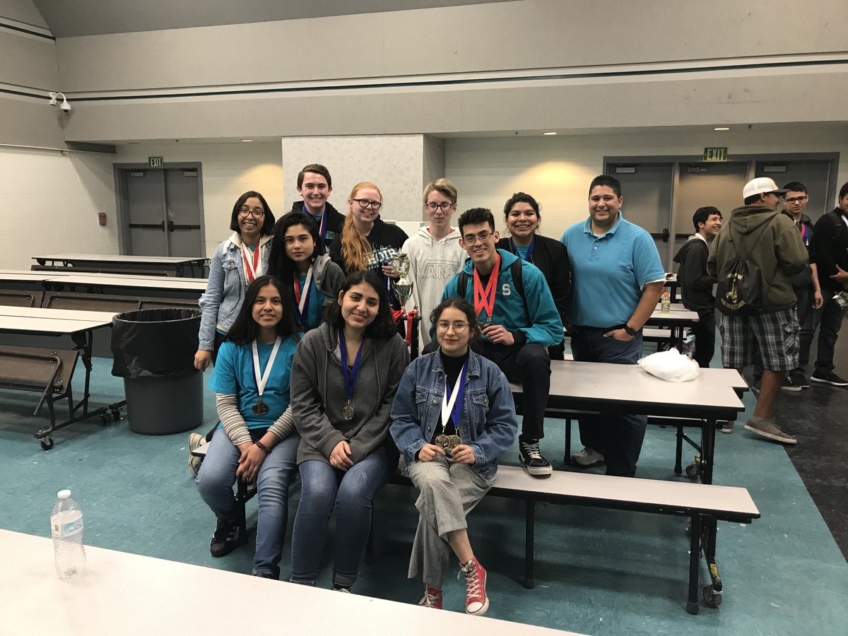3rd annual High Desert Science Olympiad Competition... Sultana got second!!!
@SultanaHigh #scienceolympiads