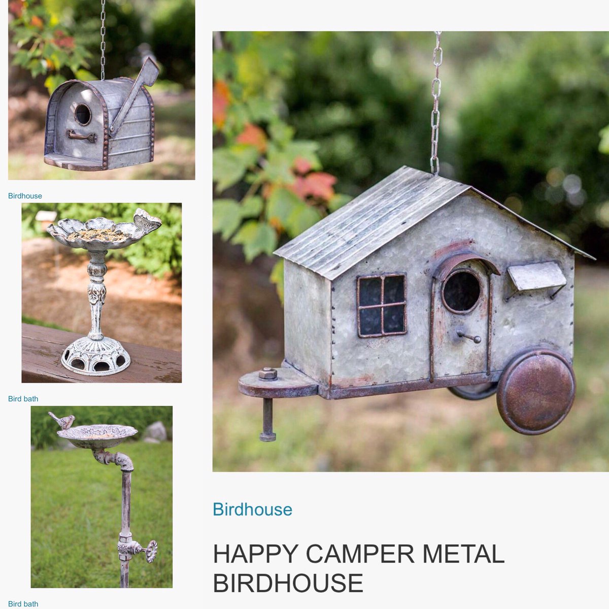 burlapnfireflys's tweet photo. 😍 #birdhouse #bird #birdfeeder #garden #gardendecor #decor https://t.co/cC4Ugs7c1Q https://t.co/9uNZXxu8Uh