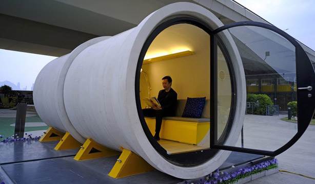 Boru değil, ev! Hong Kong'ta boru evler yaygınlaşıyor mill.yt/jh7ck