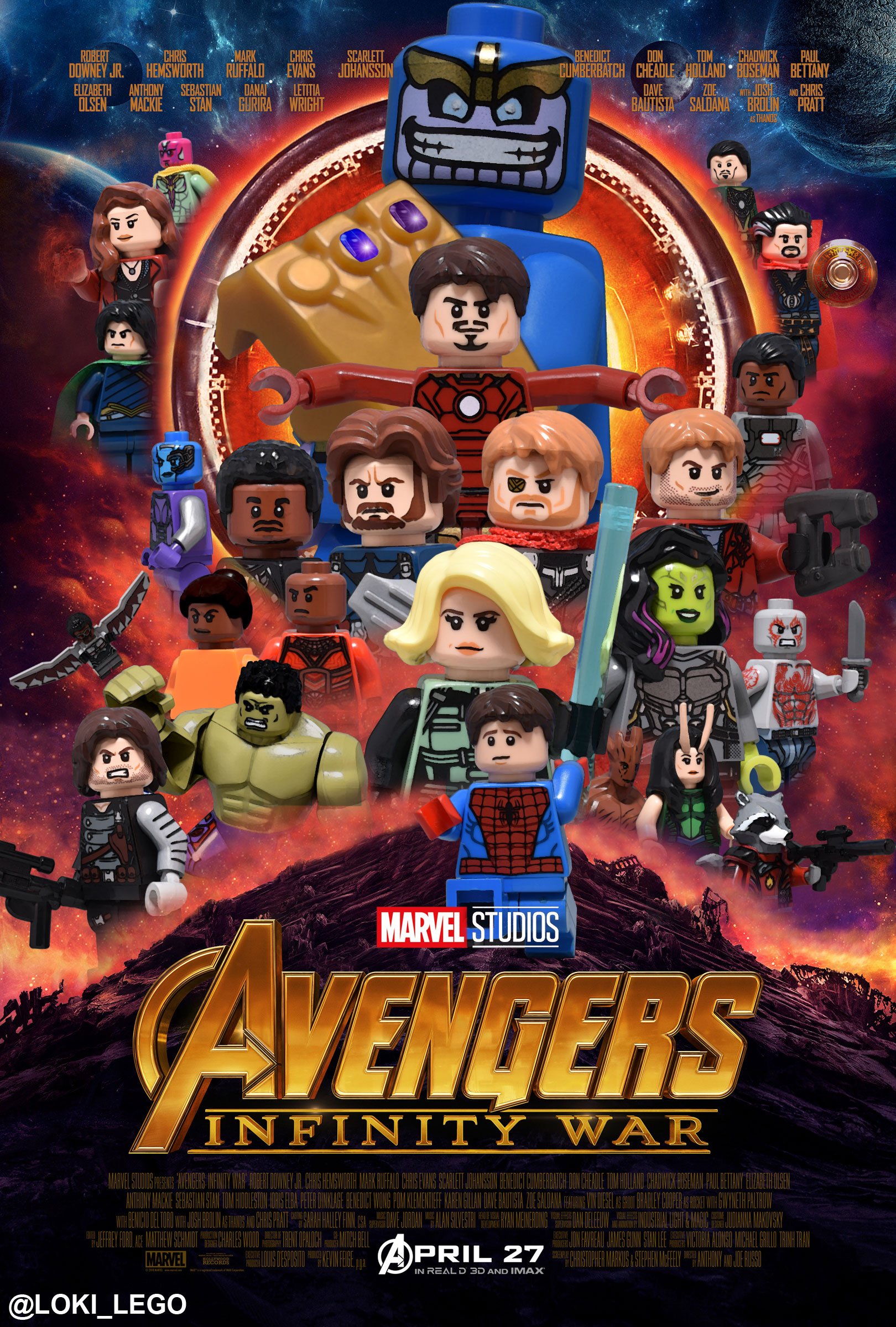 Lego Loki on X