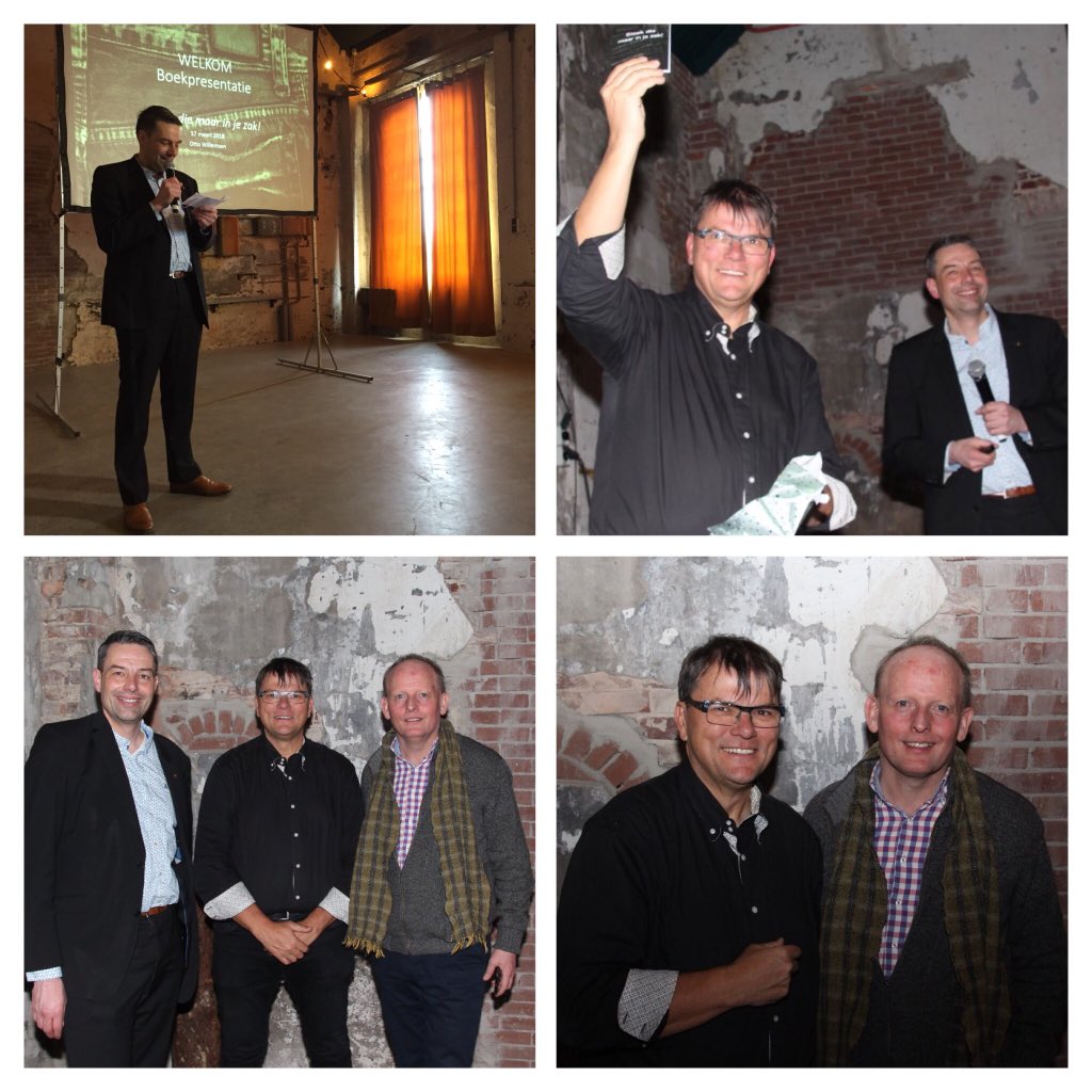 BeijkMaurice's tweet photo. @DRU_IP #Ulf, Mooie boek presentatie ‘Steek die maar in je zak’ van @ottowil @Duurzaam4life. Gave ontmoeting met @NicoWissing @NLgreenlabel en trots dat ik na mijn presentatie ‘omdenken’ het eerste exemplaar van dit mooie boekje over #duurzaamheid in ontvangst mocht nemen. #Trots https://t.co/IYBAmHnVVZ