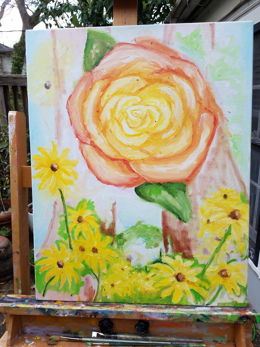Mitchel_Street's tweet photo. One last painting for Metaphase! @TwBookClub @Mitchel_Street #ebooks #scifi #oilpainting #love #Kindle #BeHappy https://t.co/44mZIzuwtL