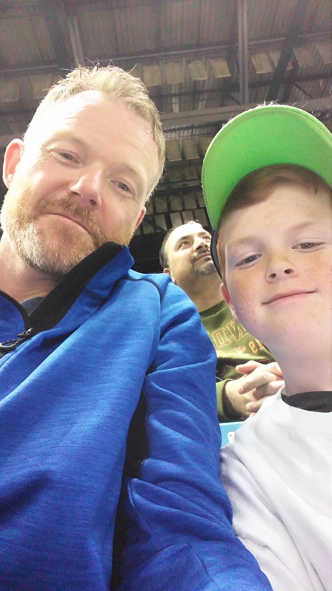 blair_j_mann's tweet photo. Go Moncton Magic!  St Patrick's Day Basketball.  #monctonmagic #magicselfie https://t.co/9stBjfEY68